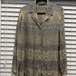 JH collectibles 100% silk blouse